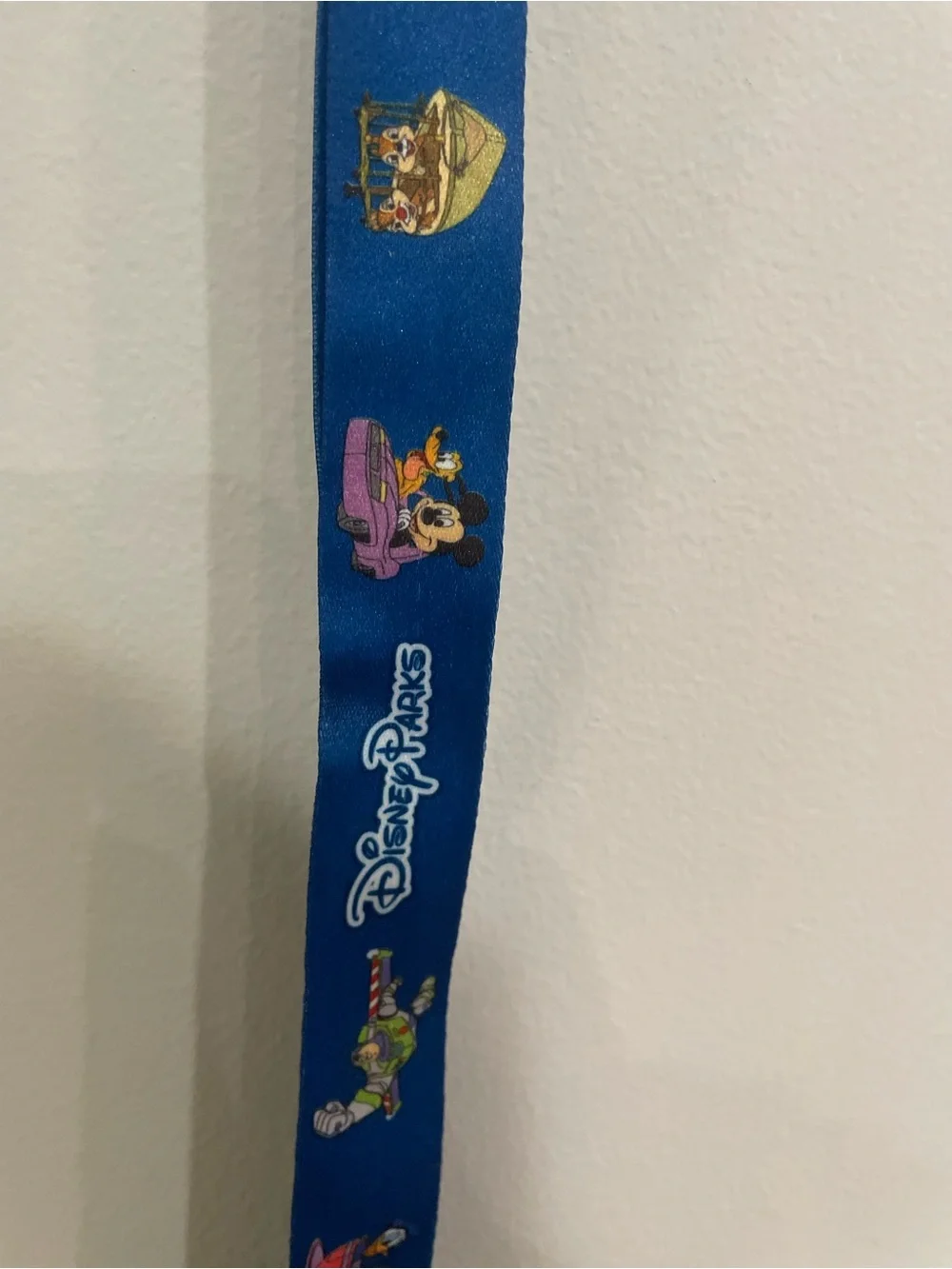 Official Disney Parks Lanyard ID Badge Holder Walt Disney World Mickey Buzz